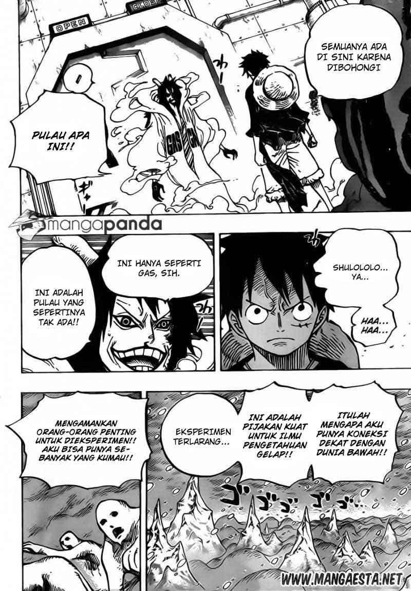 One Piece Chapter 689 Gambar 14