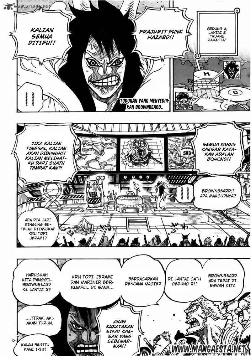 One Piece Chapter 689 Gambar 3