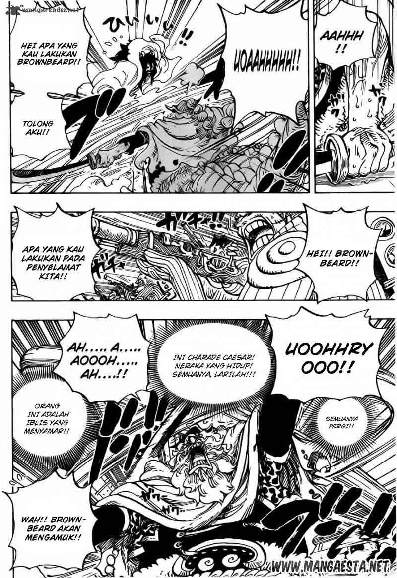 One Piece Chapter 689 Gambar 9