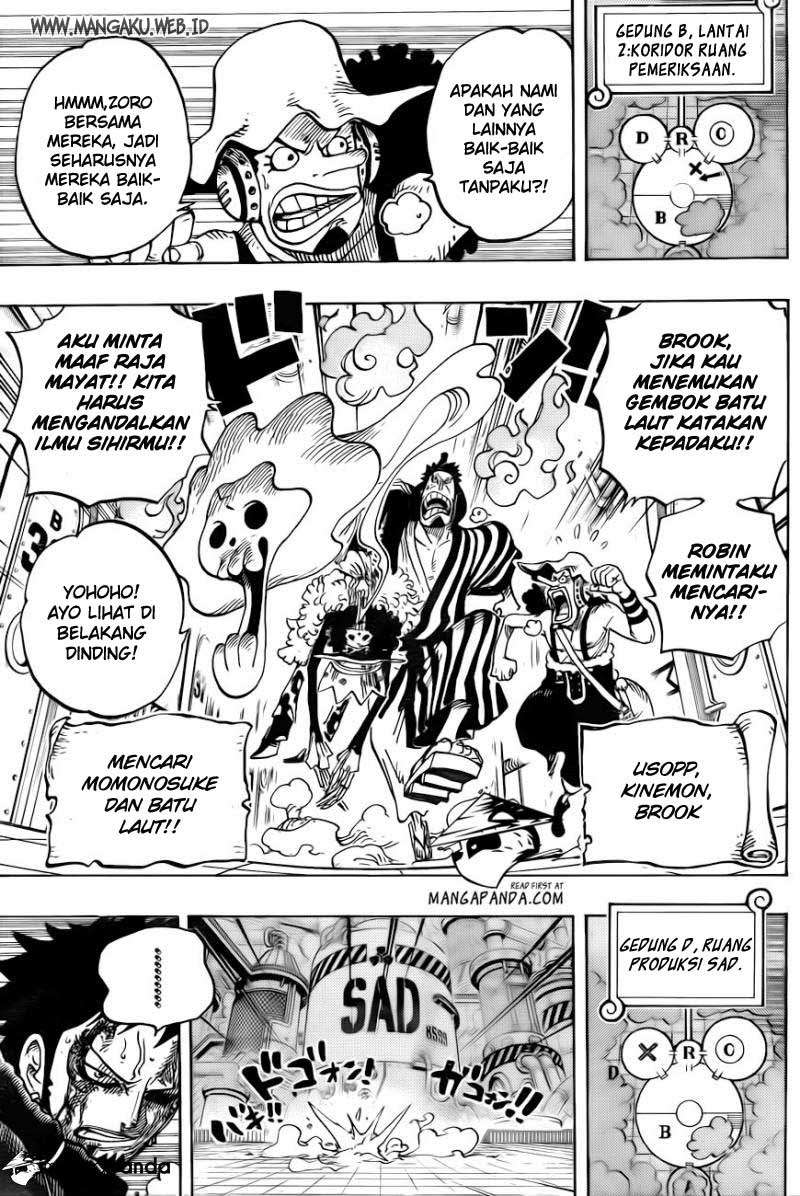 One Piece Chapter 685 Gambar 14