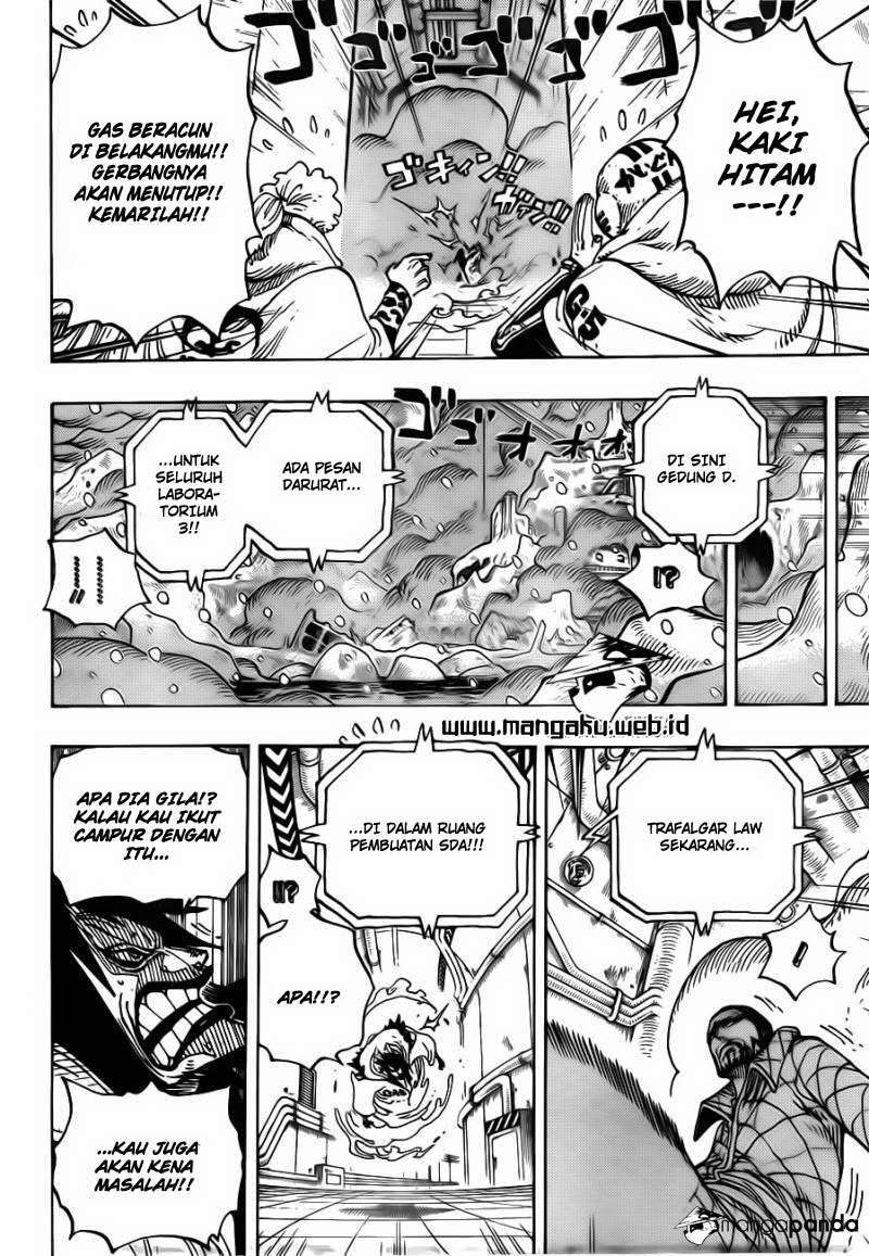 One Piece Chapter 681 Gambar 19