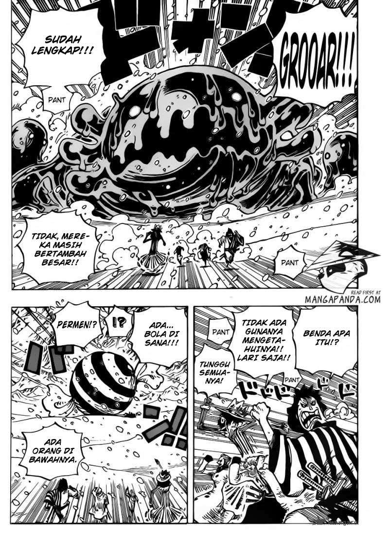 One Piece Chapter 675 Gambar 16