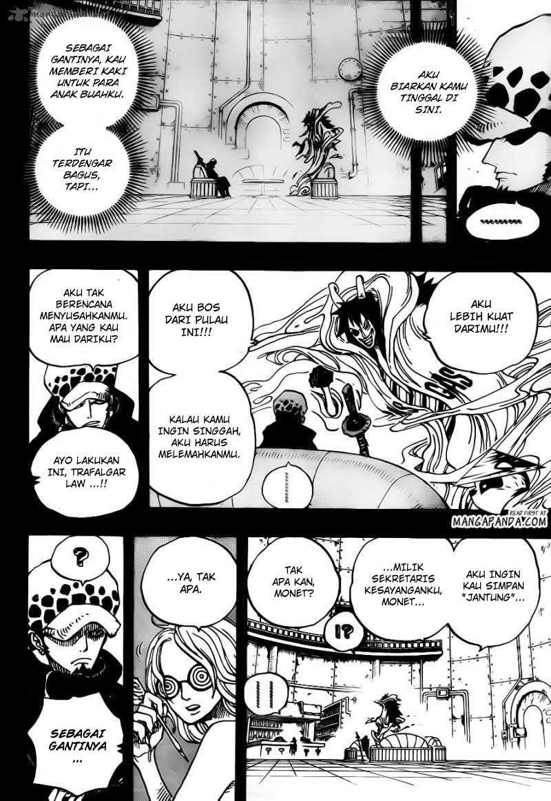 One Piece Chapter 675 Gambar 9
