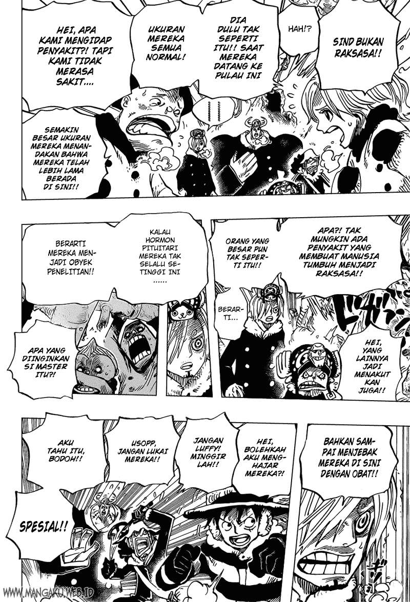 One Piece Chapter 665 Gambar 12