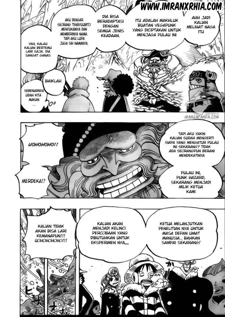 One Piece Chapter 664 Gambar 15