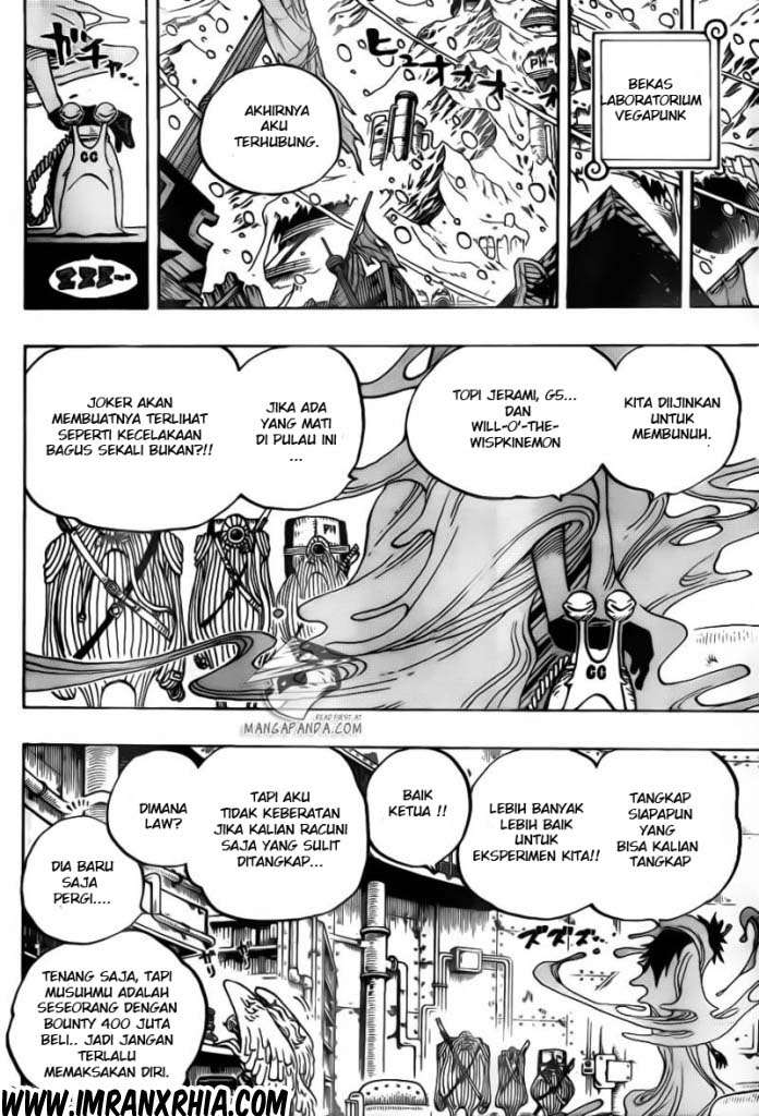 One Piece Chapter 664 Gambar 7