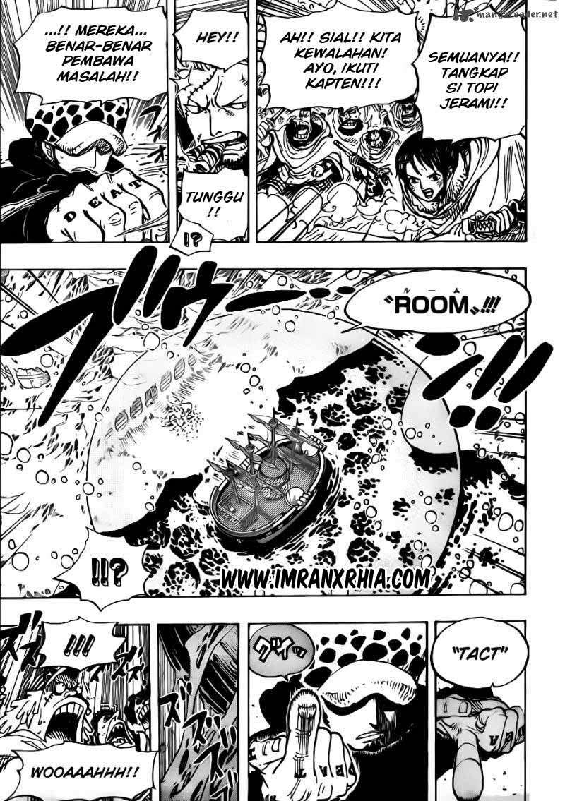 One Piece Chapter 660 Gambar 16