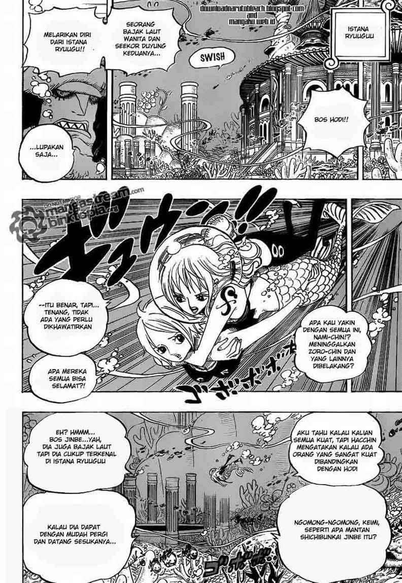 One Piece Chapter 618 Gambar 15