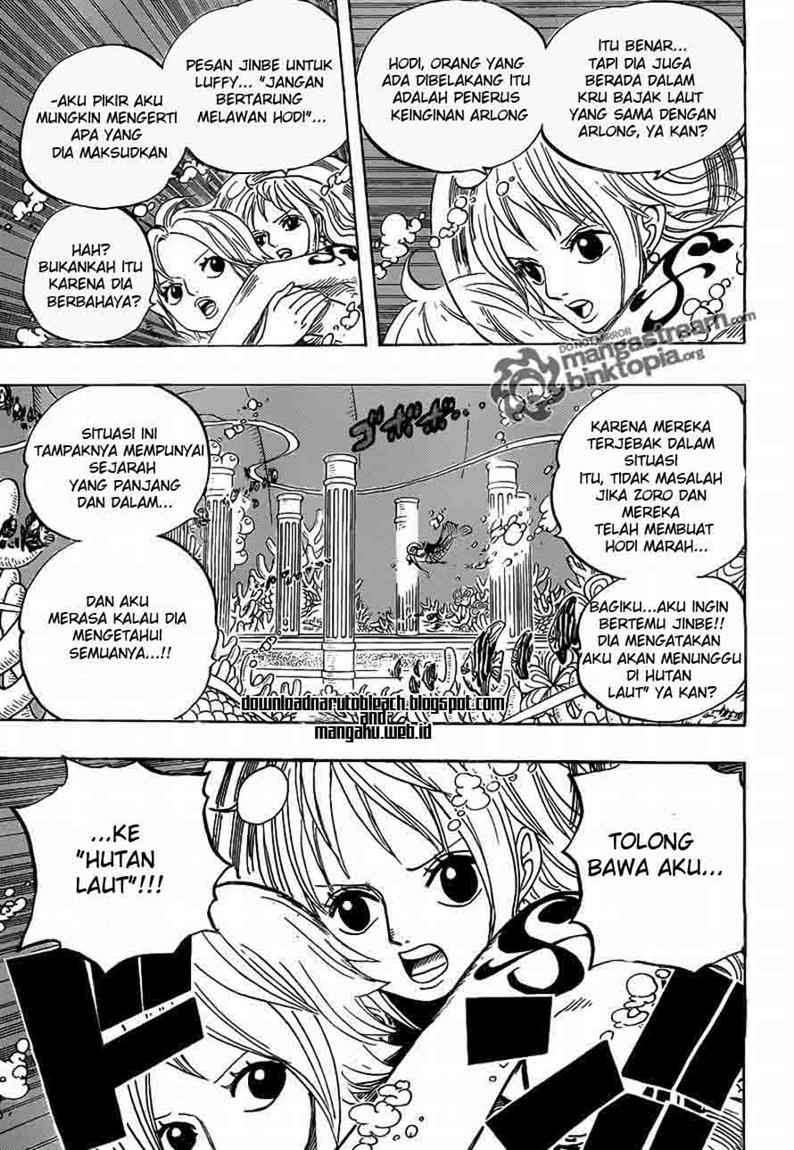 One Piece Chapter 618 Gambar 16