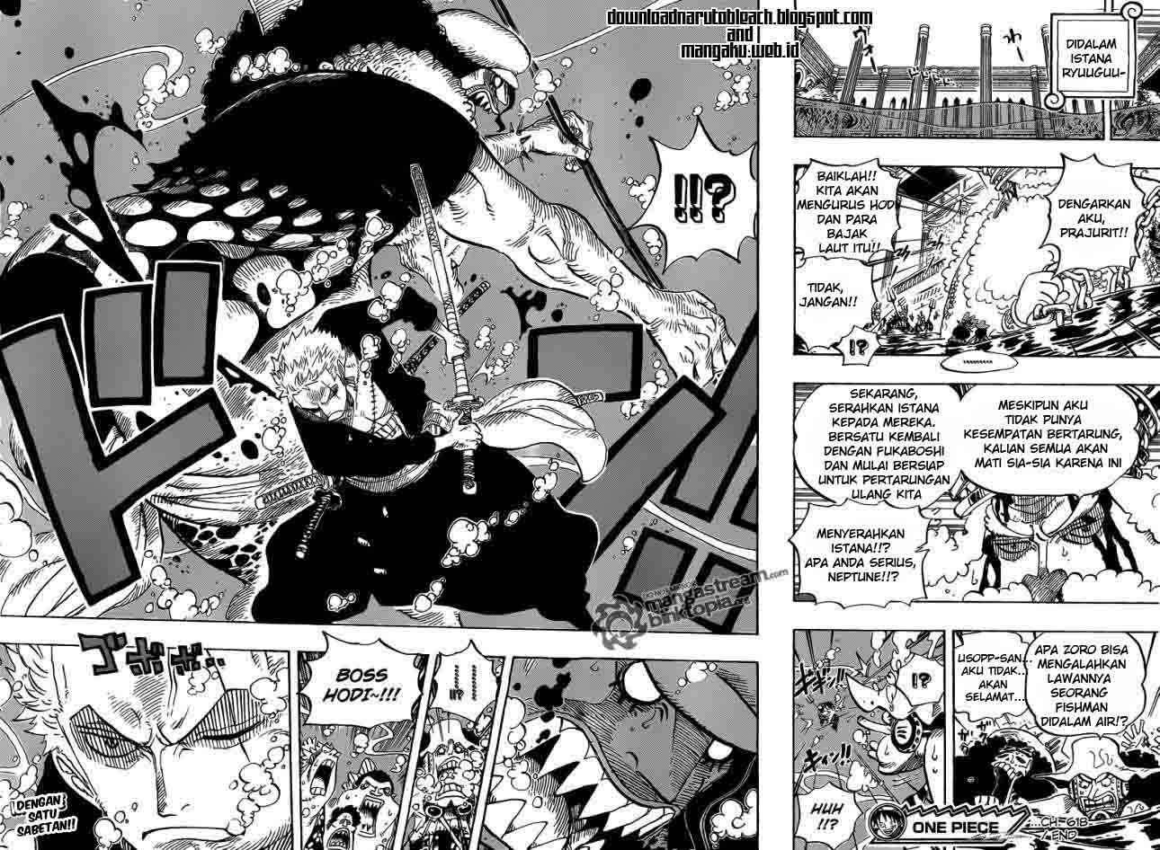 One Piece Chapter 618 Gambar 17