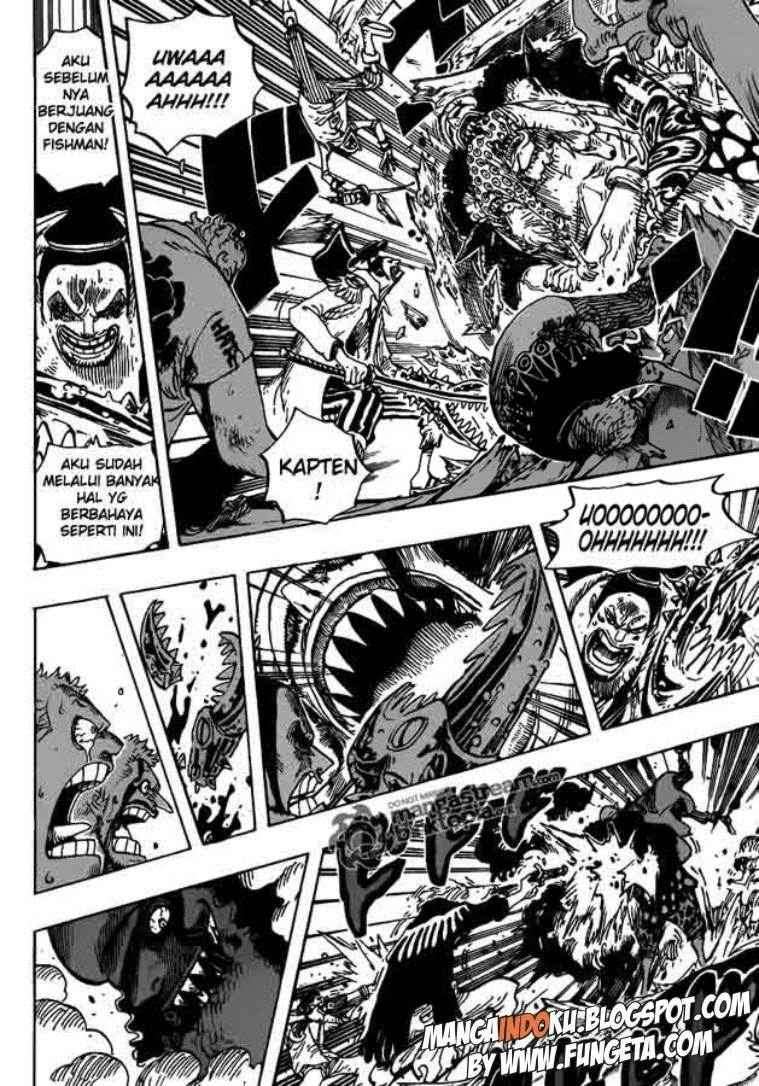 One Piece Chapter 611 Gambar 12