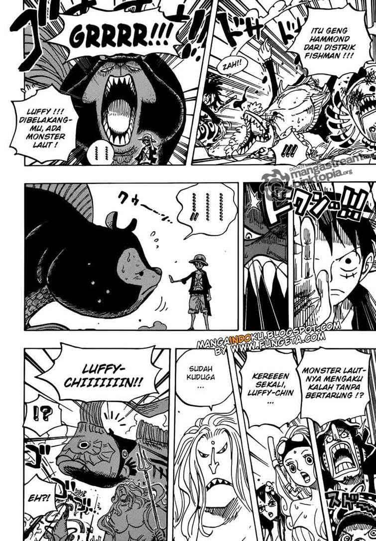 One Piece Chapter 609 Gambar 13