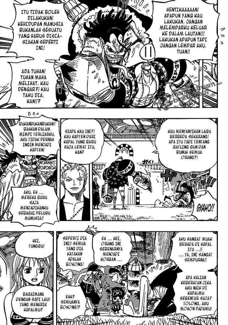 One Piece Chapter 604 Gambar 9