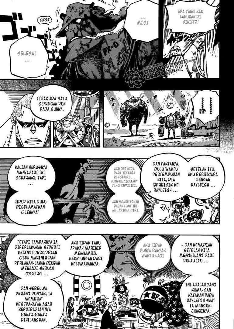 One Piece Chapter 603 Gambar 14