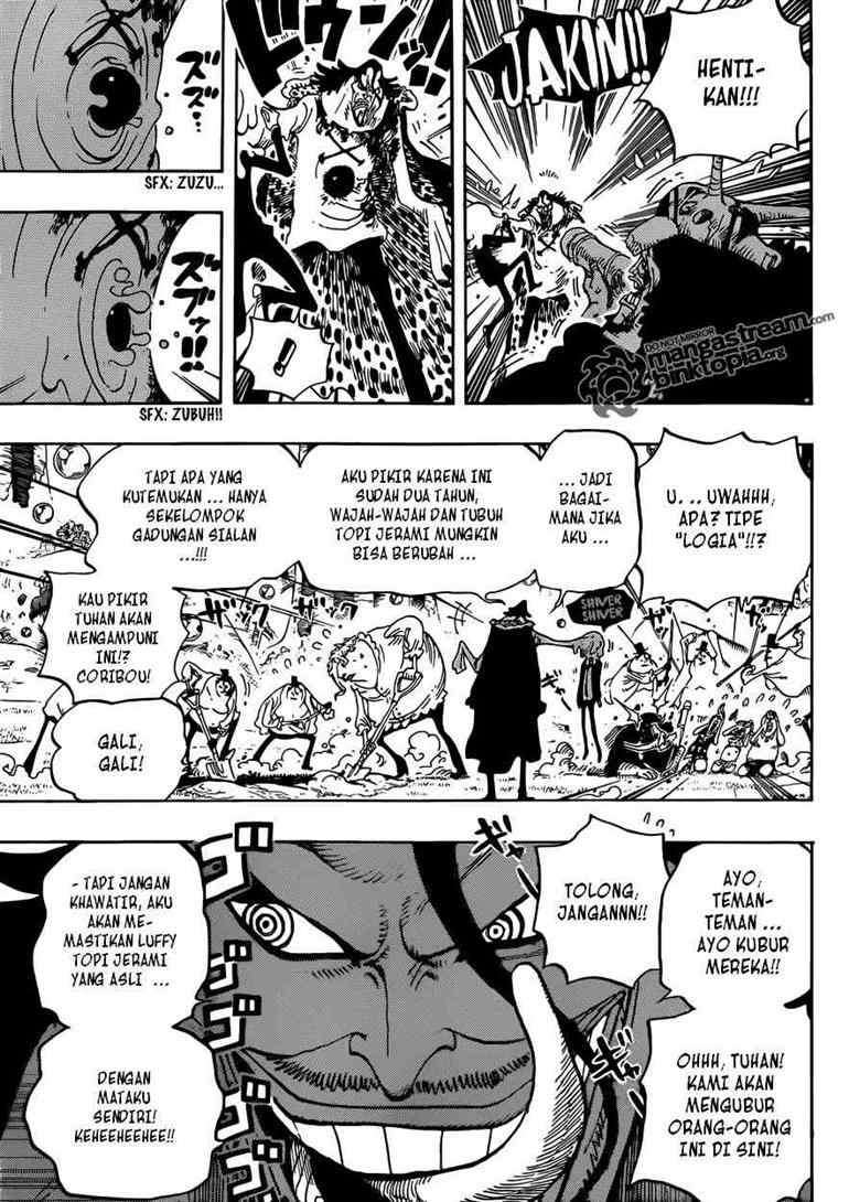 One Piece Chapter 603 Gambar 3