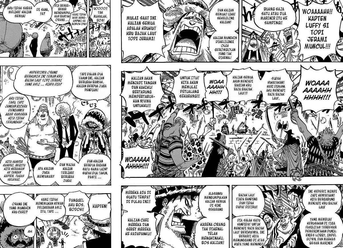 One Piece Chapter 600 Gambar 10
