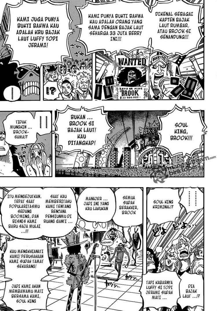 One Piece Chapter 600 Gambar 12