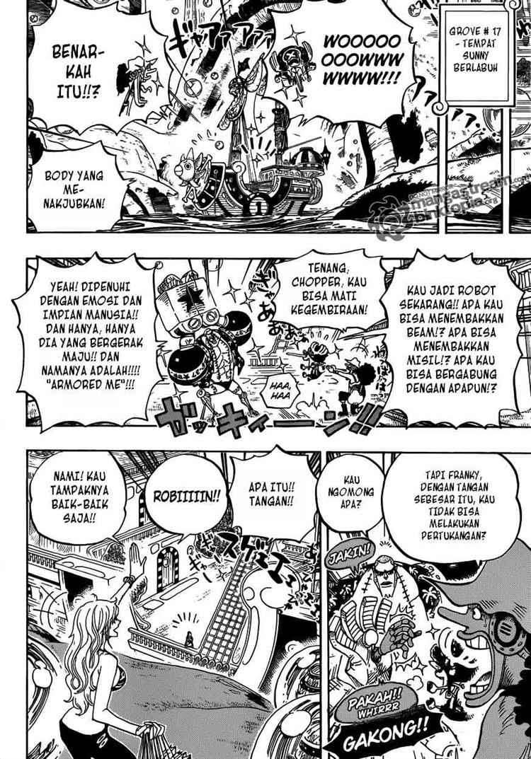 One Piece Chapter 600 Gambar 15