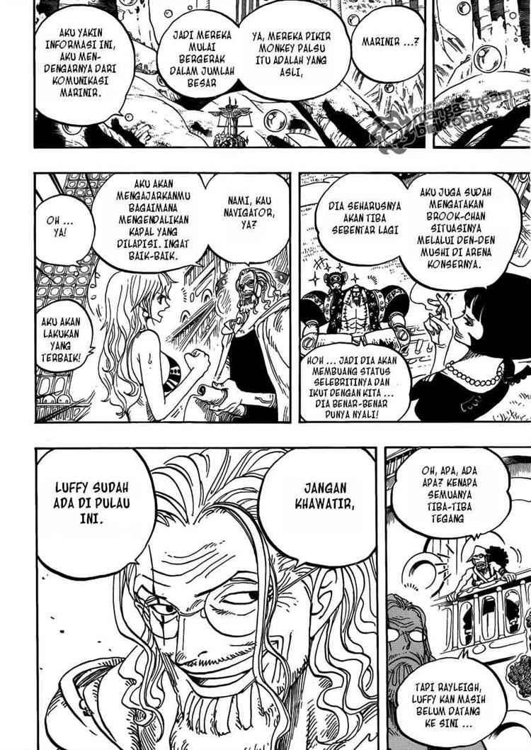 One Piece Chapter 600 Gambar 17