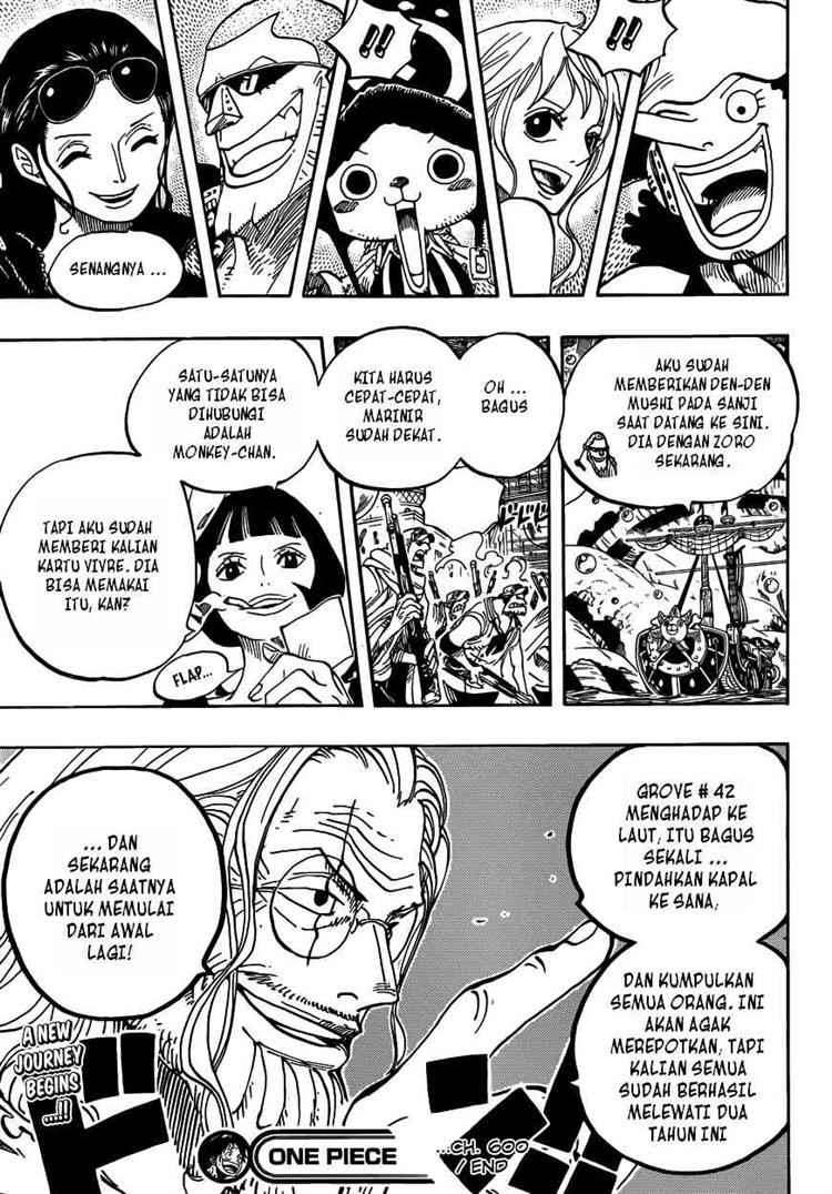 One Piece Chapter 600 Gambar 18