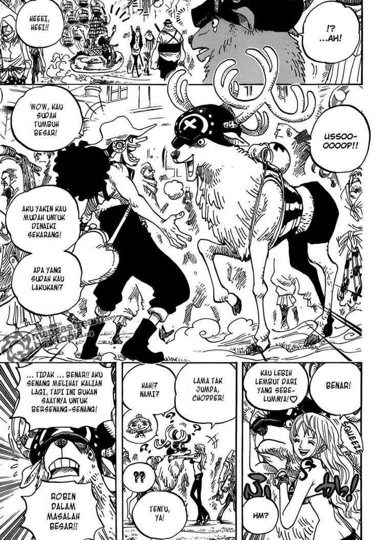 One Piece Chapter 600 Gambar 3
