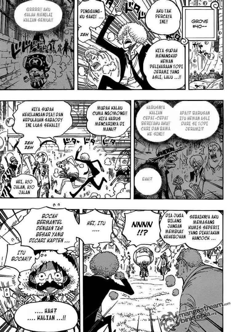One Piece Chapter 600 Gambar 5