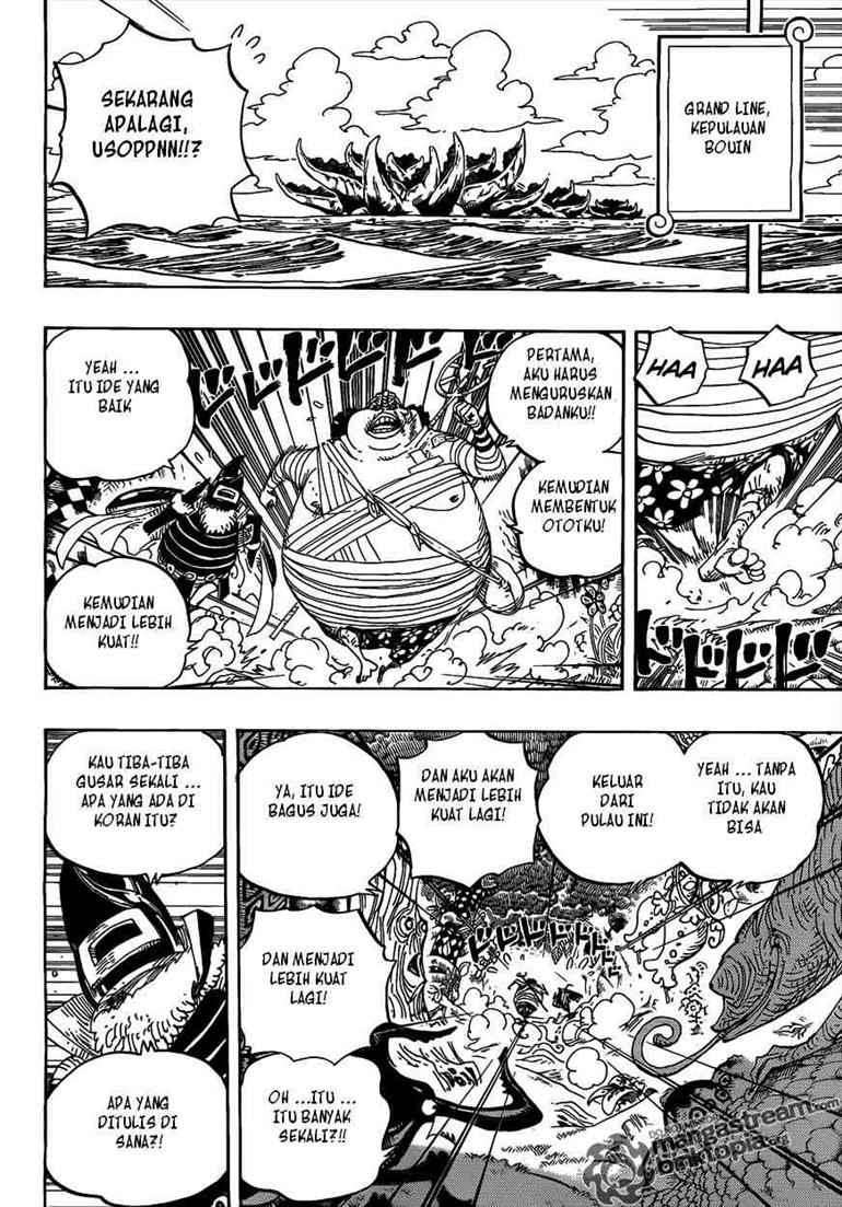 One Piece Chapter 596 Gambar 16