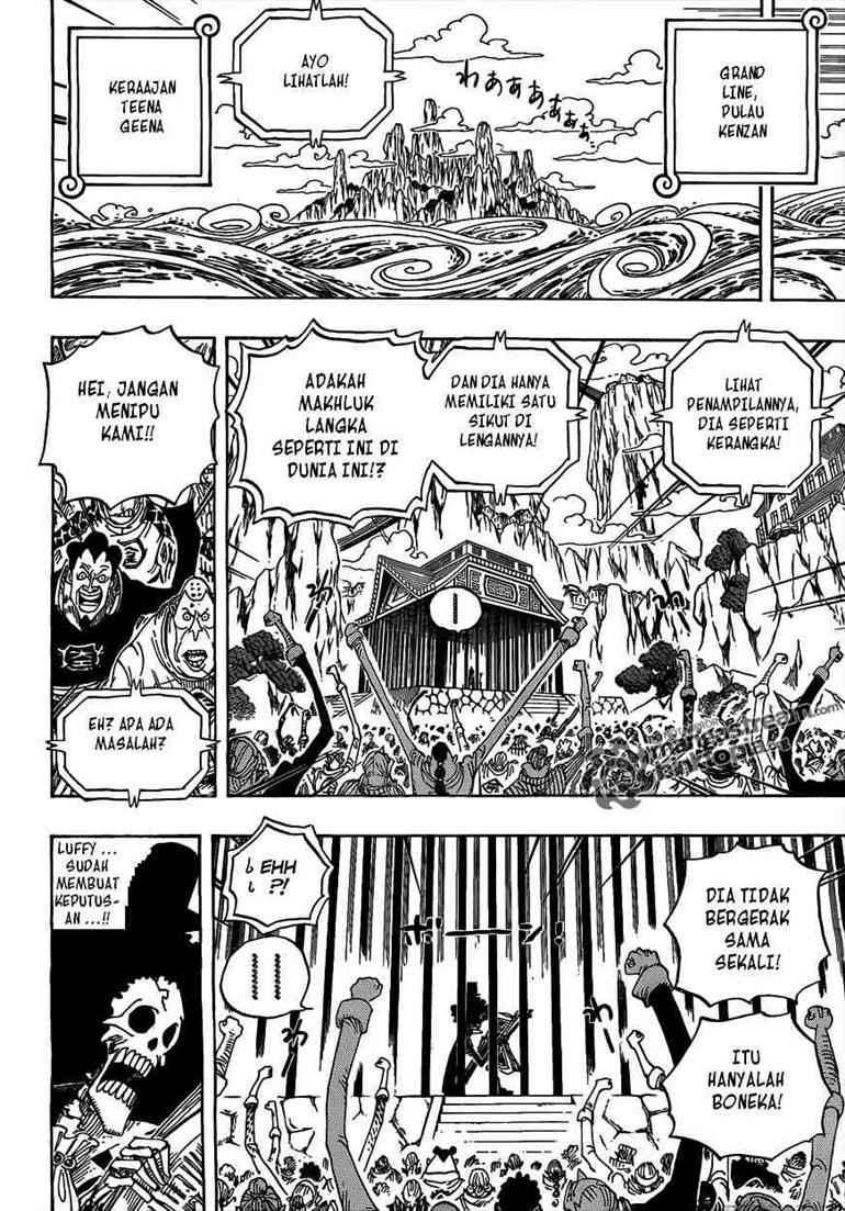 One Piece Chapter 596 Gambar 6