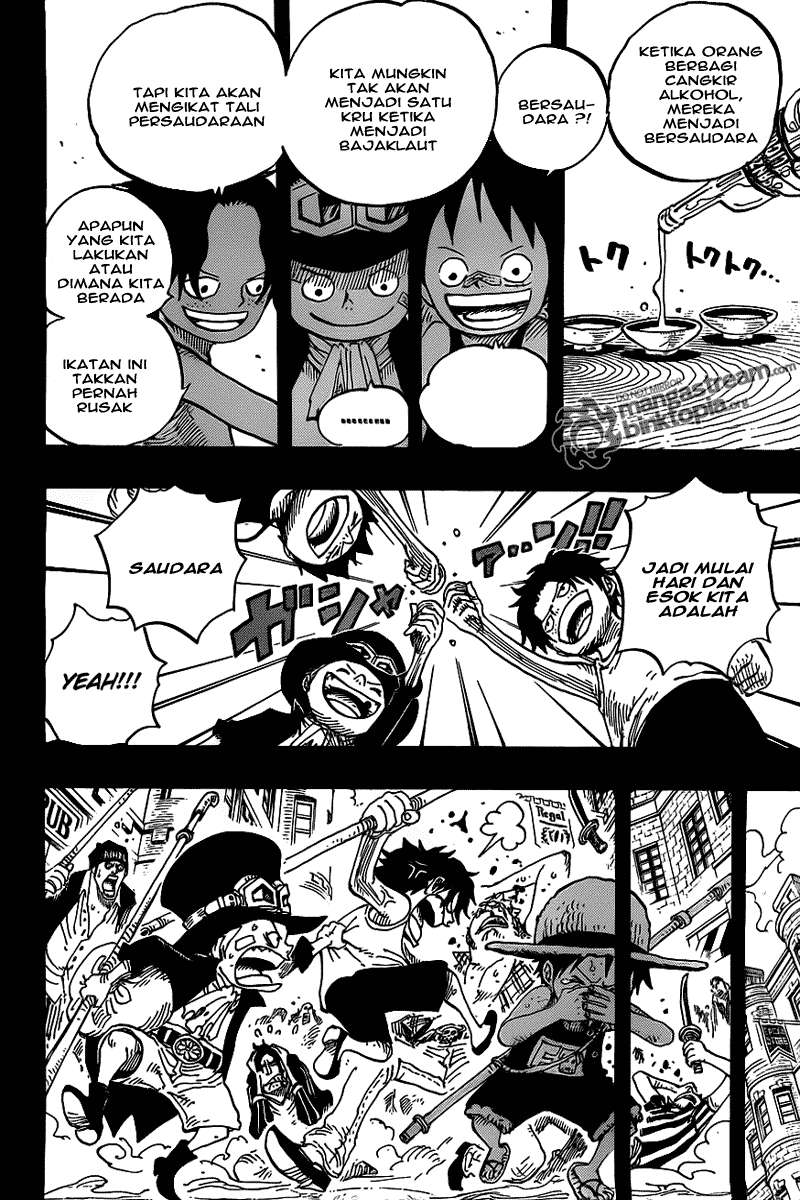 One Piece Chapter 585 Gambar 14