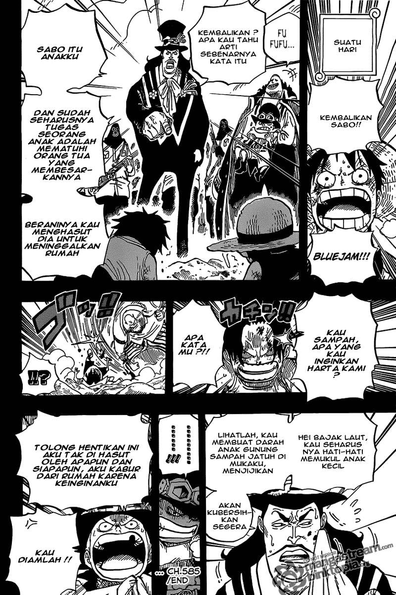 One Piece Chapter 585 Gambar 18