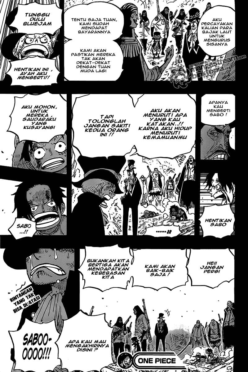 One Piece Chapter 585 Gambar 19