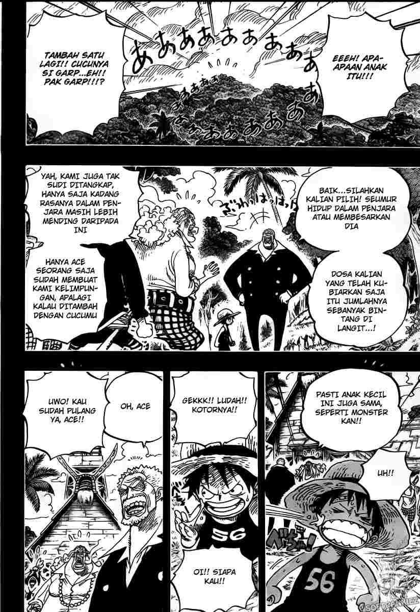 One Piece Chapter 582 Gambar 16