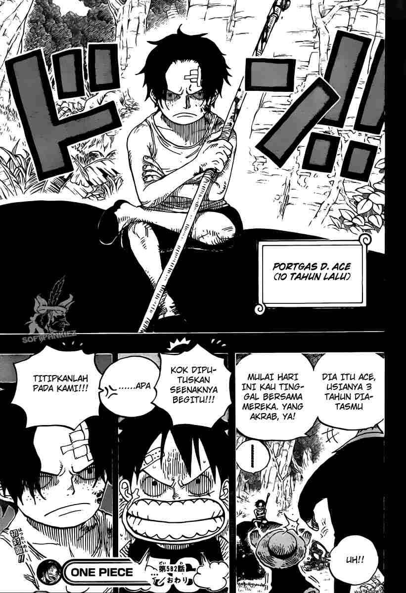 One Piece Chapter 582 Gambar 17