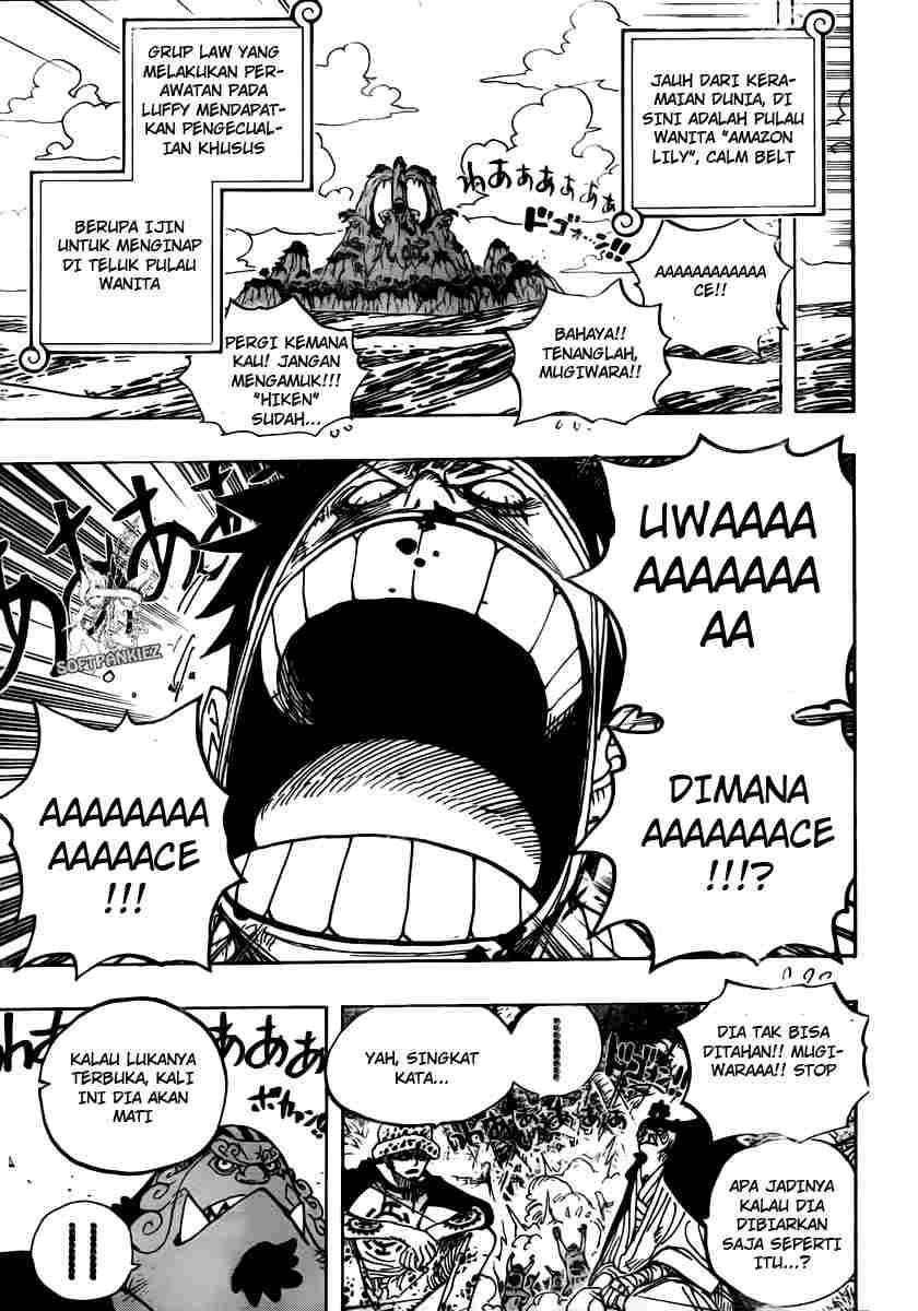 One Piece Chapter 582 Gambar 3