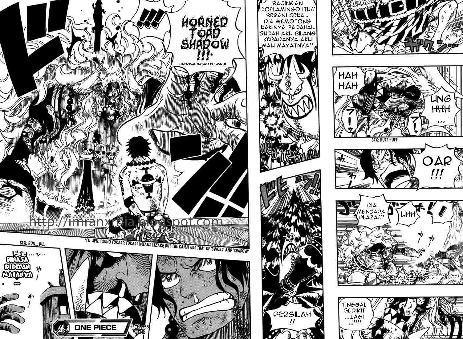 One Piece Chapter 555 Gambar 11
