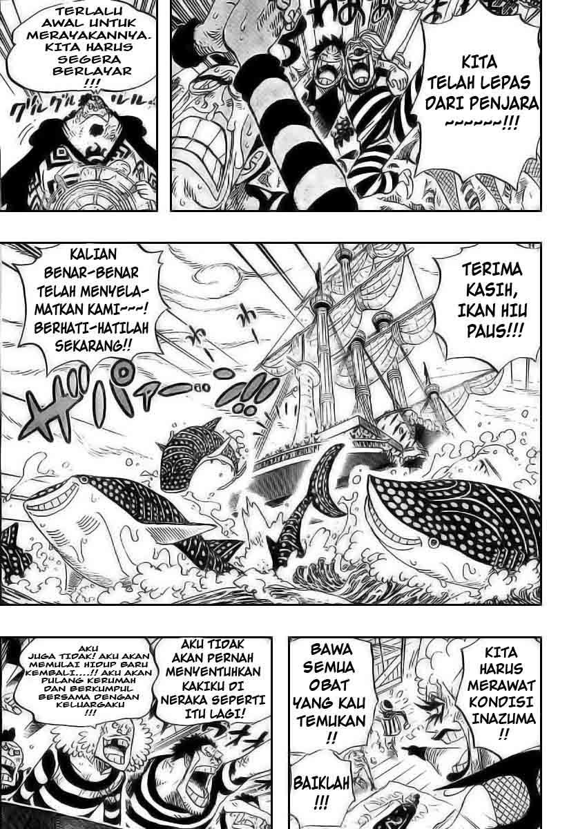 One Piece Chapter 548 Gambar 3