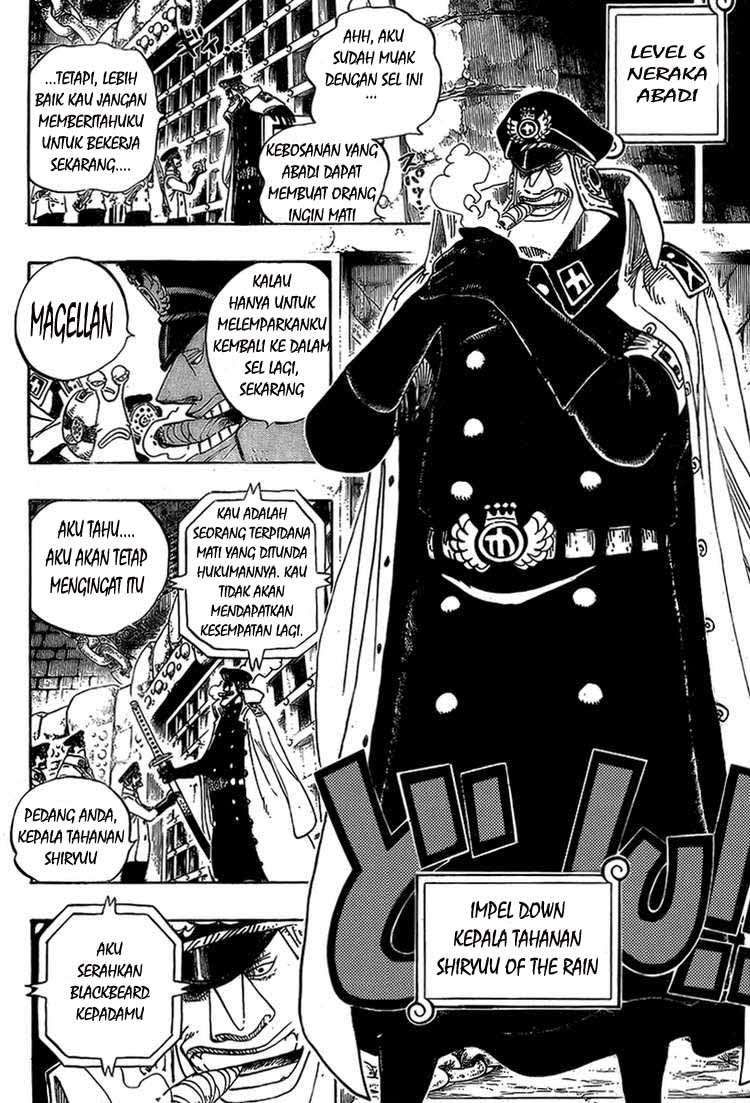 One Piece Chapter 542 Gambar 9
