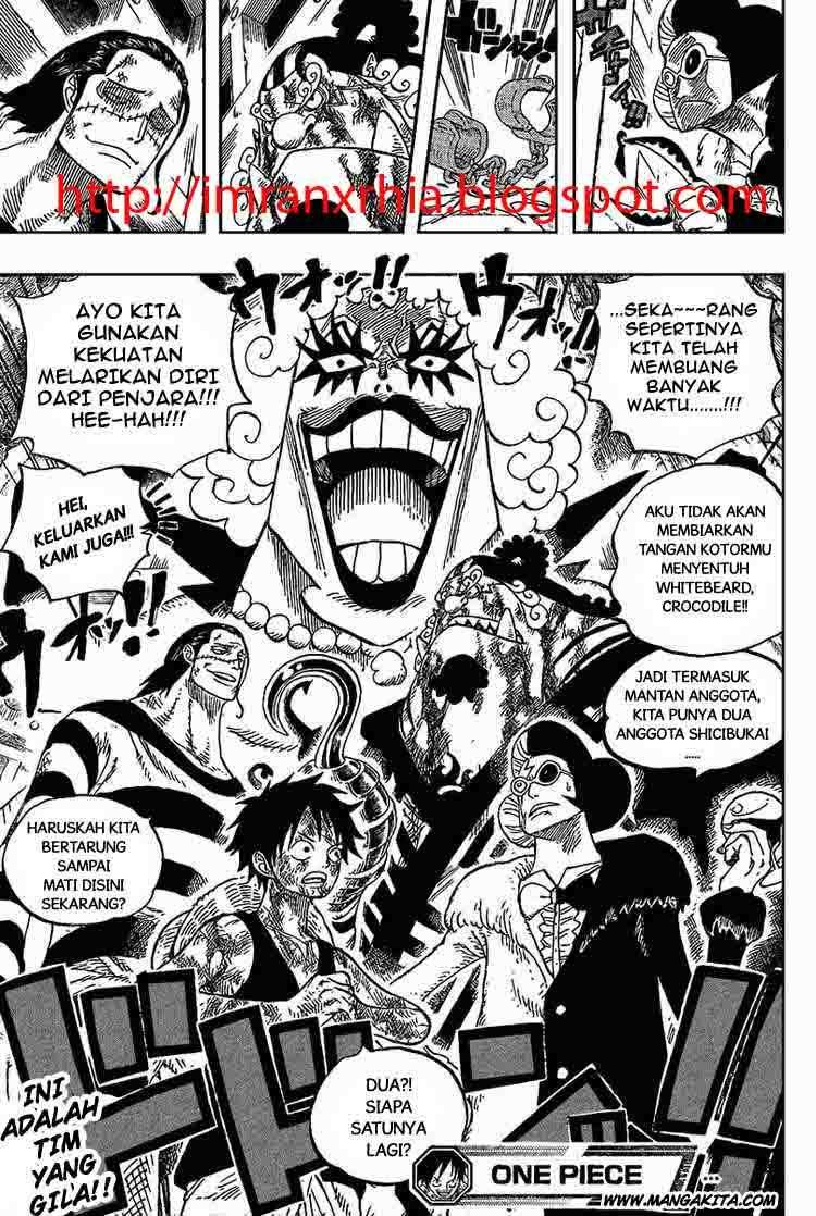 One Piece Chapter 540 Gambar 17