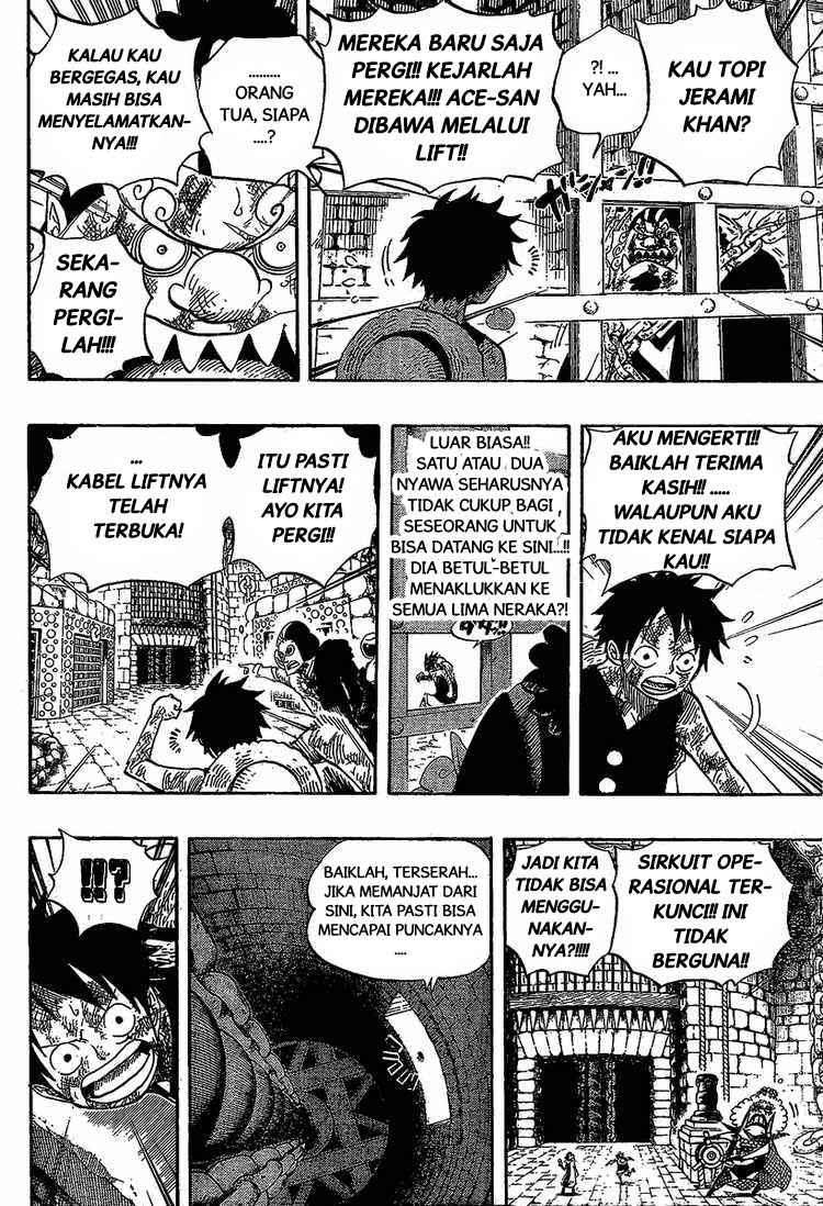 One Piece Chapter 540 Gambar 4