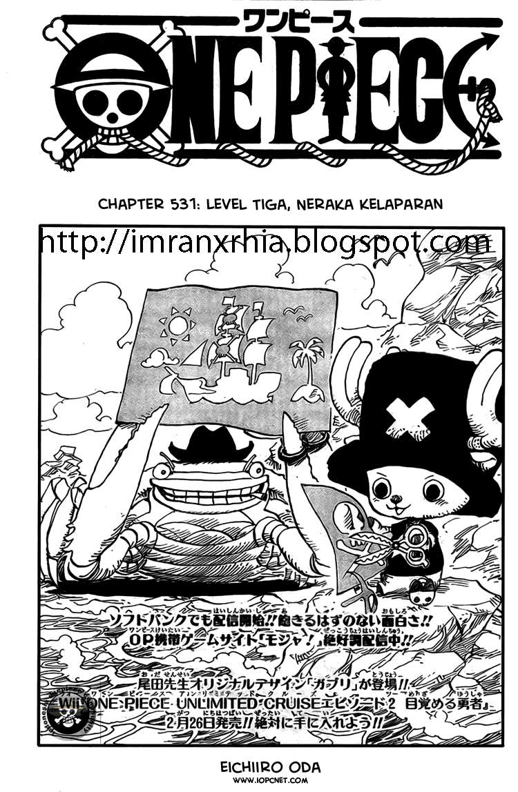 Baca Komik One Piece Chapter 531 Gambar 1