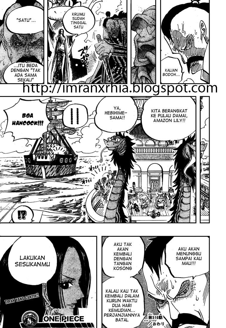 One Piece Chapter 516 Gambar 17