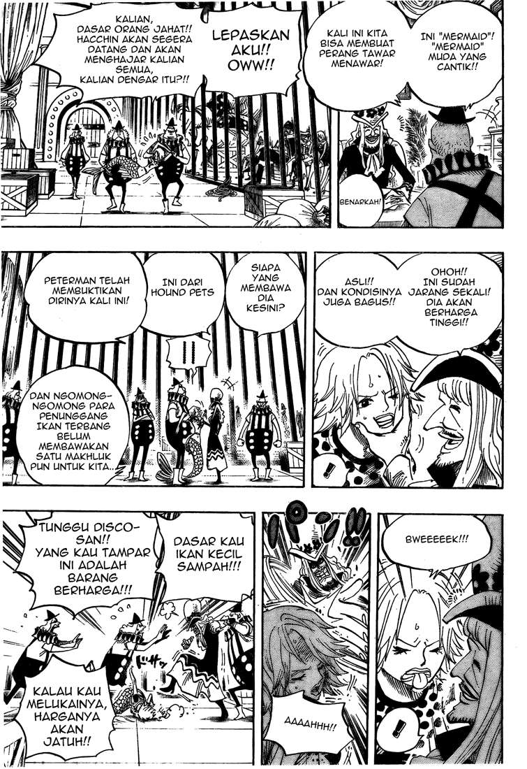 One Piece Chapter 500 Gambar 17