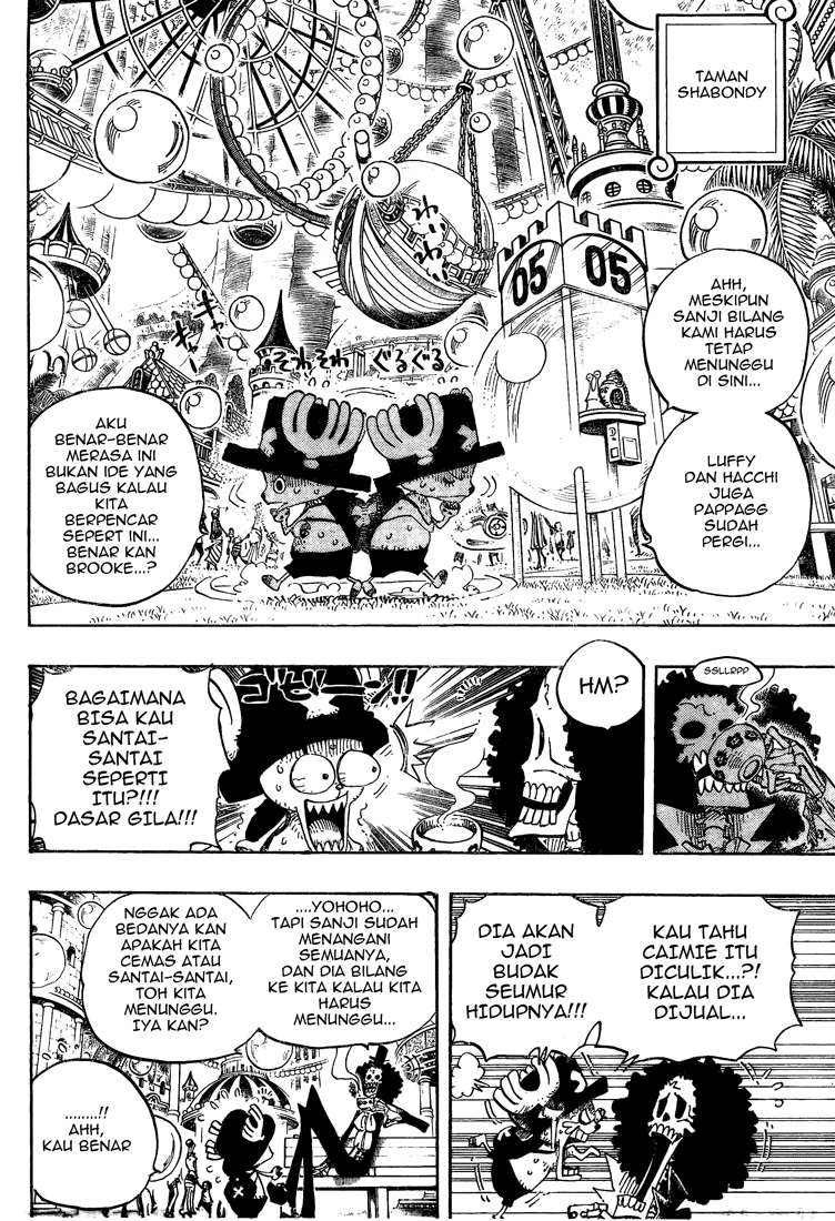 One Piece Chapter 500 Gambar 4