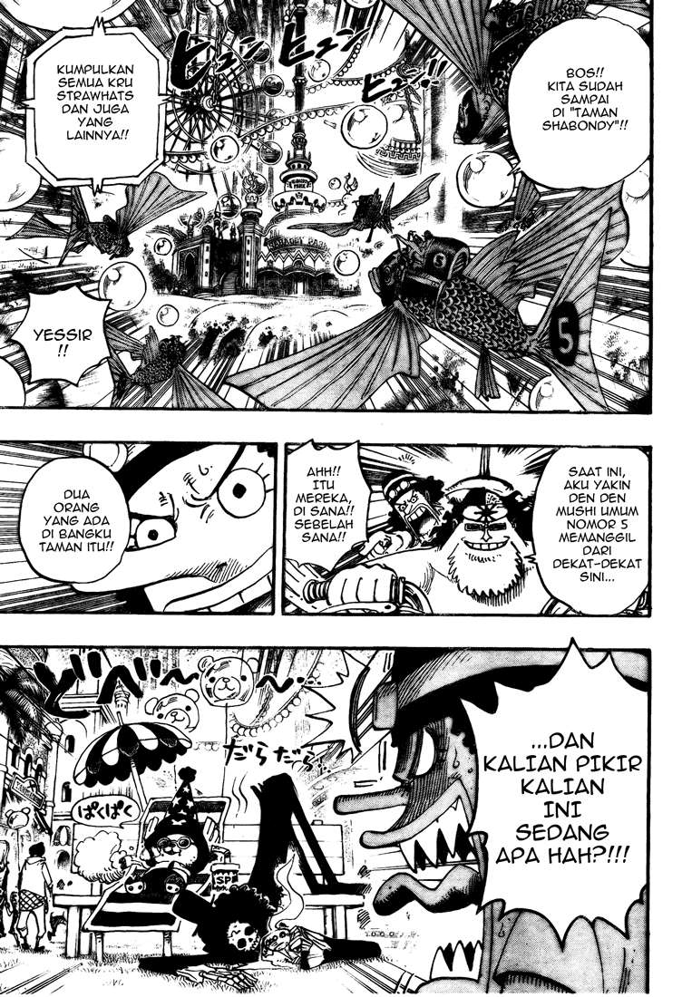 One Piece Chapter 500 Gambar 5