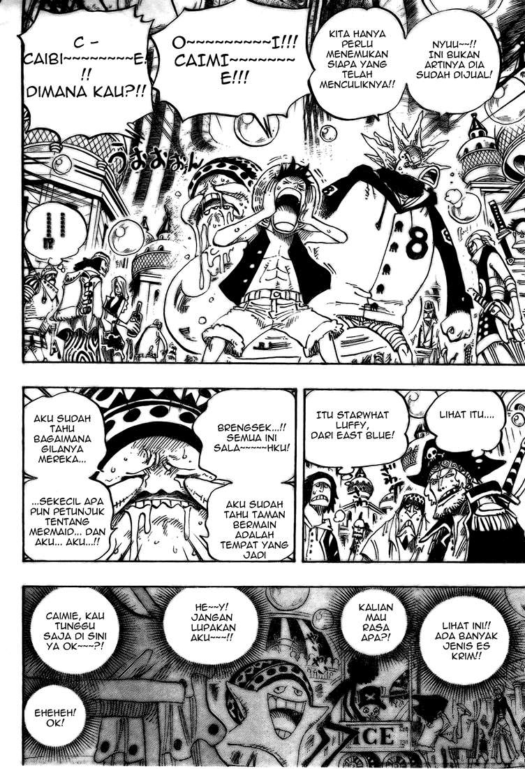 One Piece Chapter 500 Gambar 8