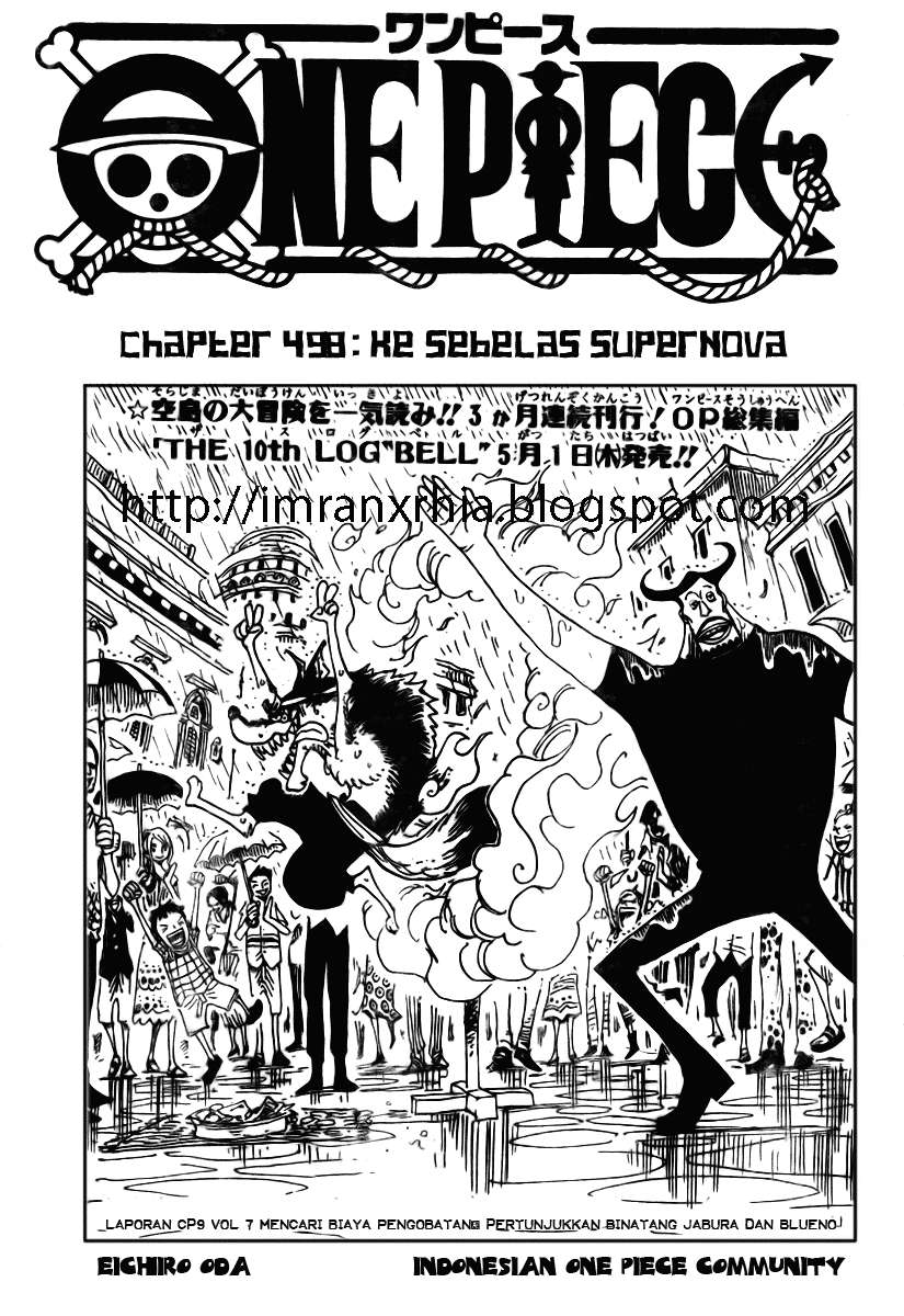 Baca Komik One Piece Chapter 498 Gambar 1