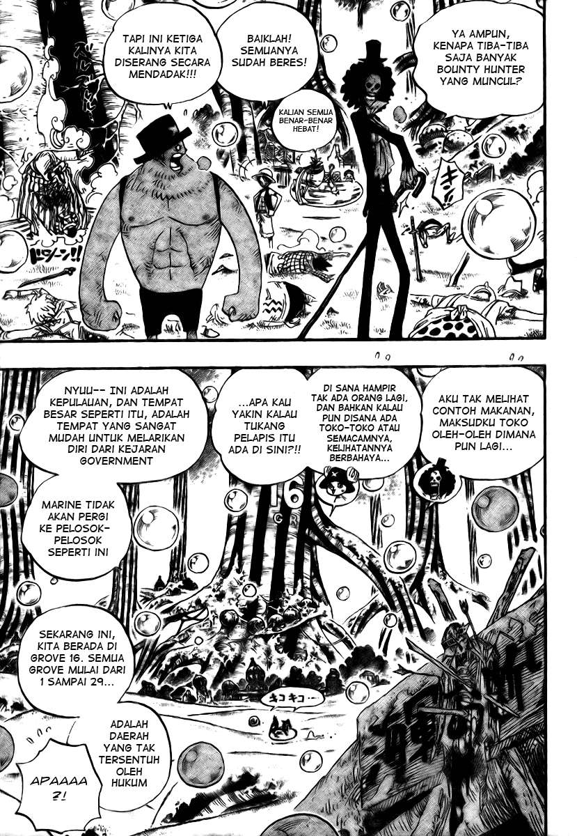 One Piece Chapter 498 Gambar 3