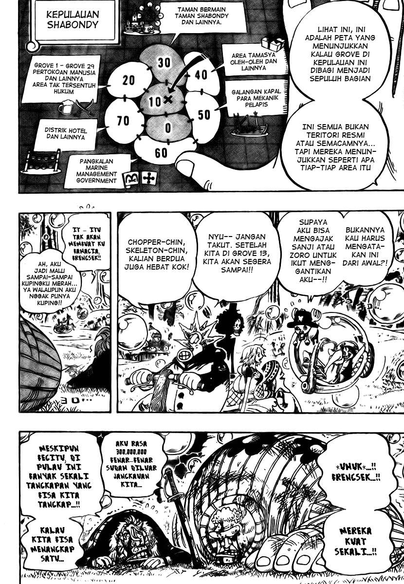 One Piece Chapter 498 Gambar 4