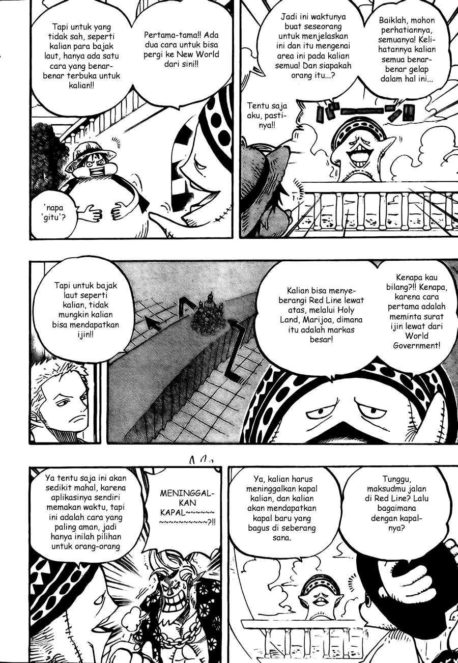 One Piece Chapter 496 Gambar 10