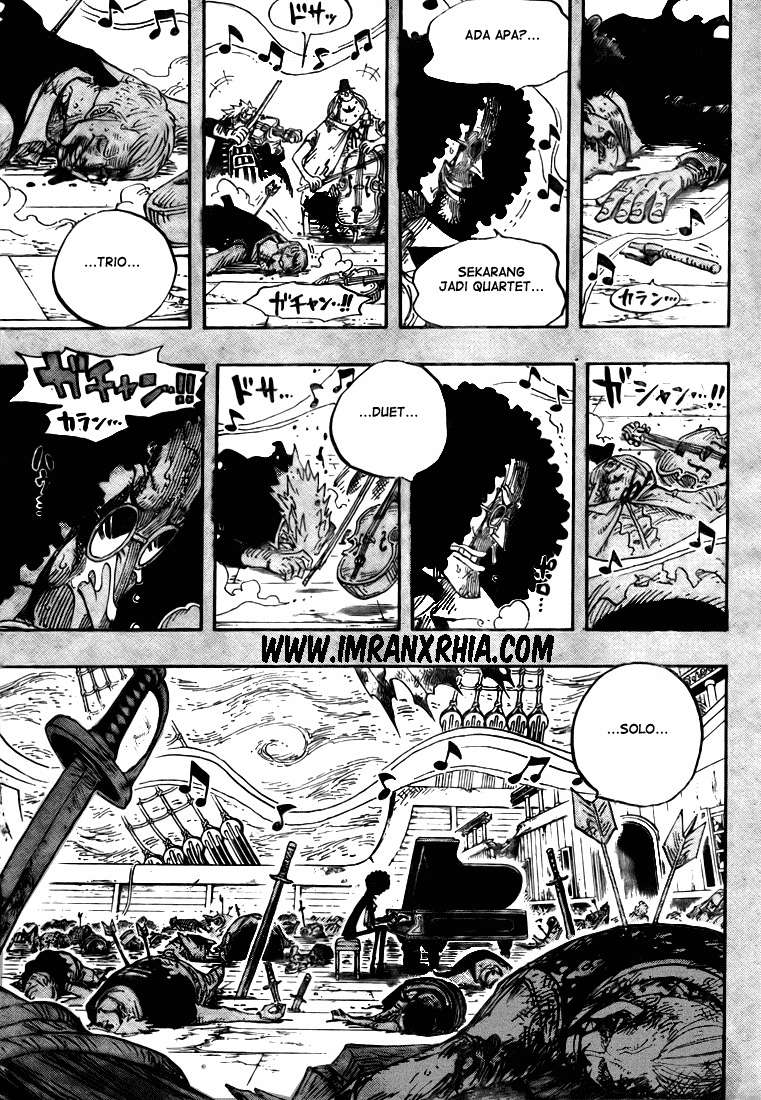 One Piece Chapter 488 Gambar 17